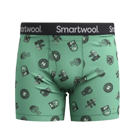 Men's Merino Print Boxer Brief