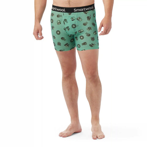 Men's Merino Print Boxer Brief