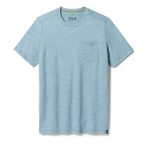 Men's Merino Hemp Blend Short Sleeve Pocket Tee